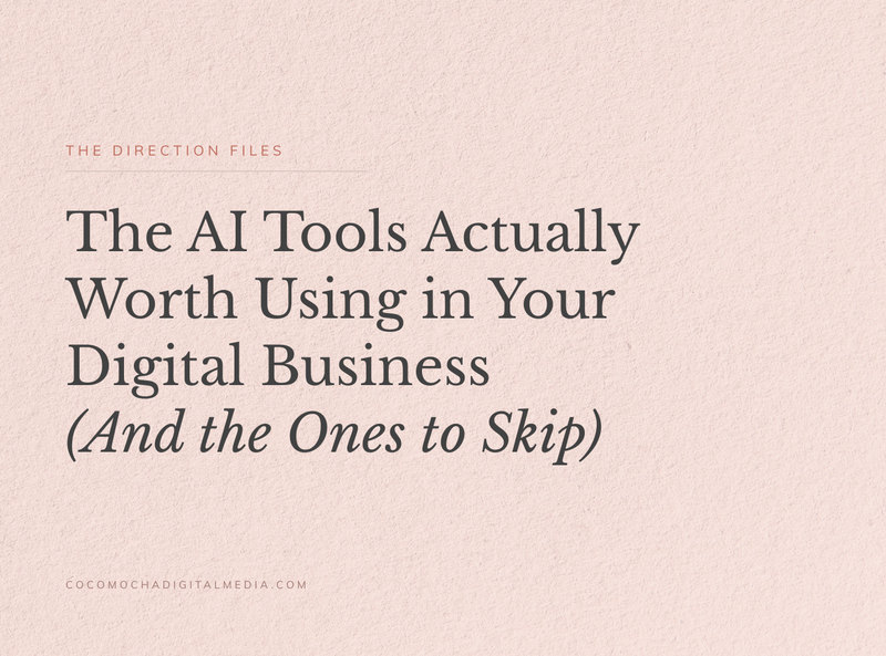 The AI Tools Actually Worth Using in Your Digital Business (And the Ones to Skip)