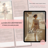 30 DAYS TO A BETTER YOU | A Guided Self Care Journey