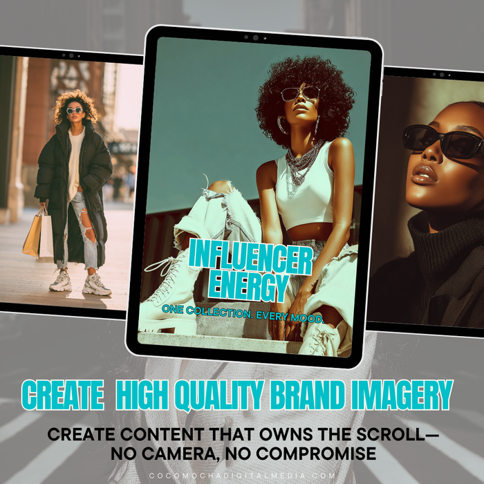 INFLUENCER ENERGY | 19 Curated AI Prompts for Bold, Stylish, and Insta-Worthy Visuals