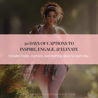 30 DAY GOAL SETTING CAPTION PACK