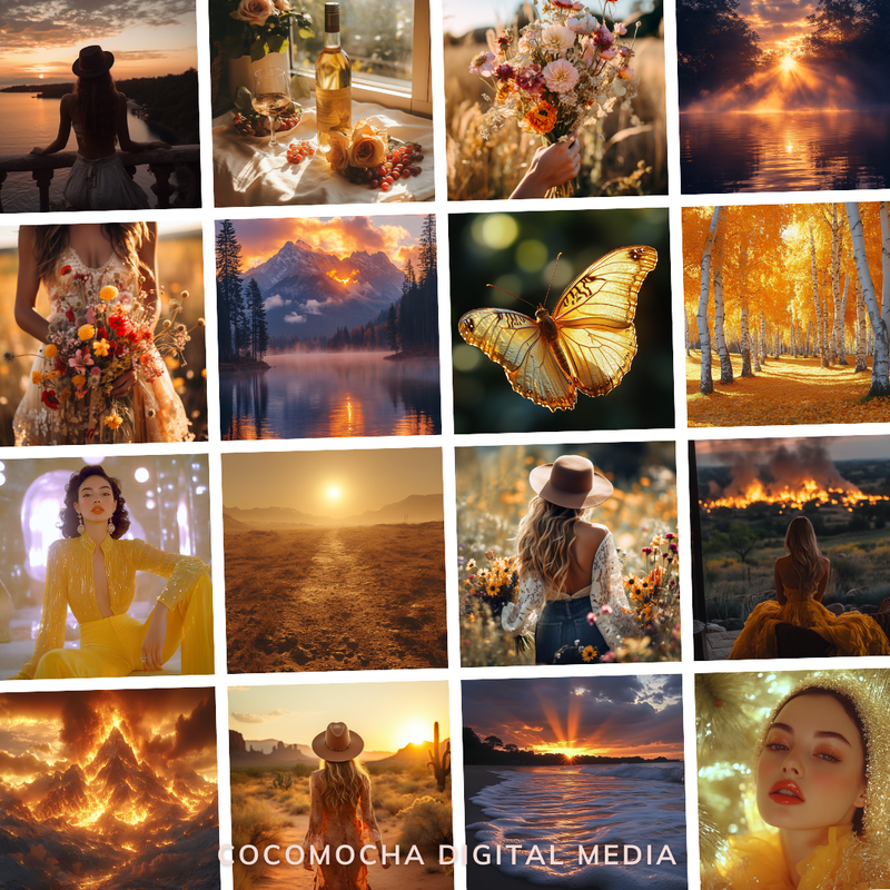 GOLDEN HOUR GLOW | The Warm Tones Collection