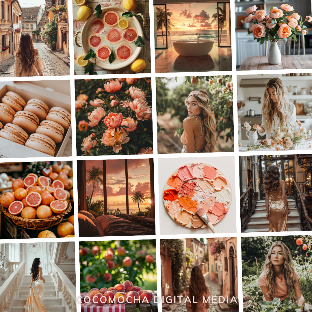 PEACH DREAMSCAPE | The Soft Glow Collection