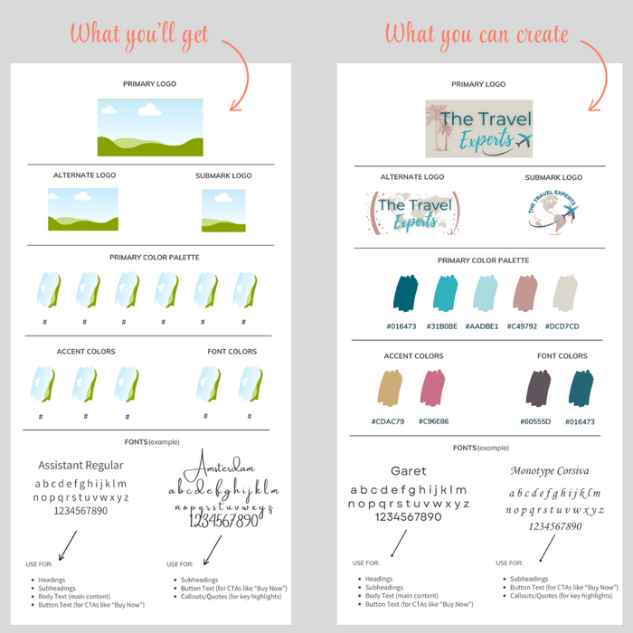 PLUG AND PLAY BRAND KIT