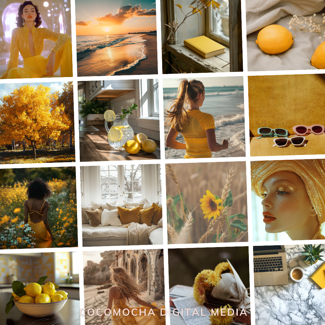 SUNNY SERENITY | The Yellow Aesthetic Collection